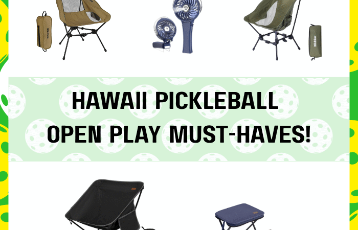 Current Amazon Products to buy for Hawaii Pickleball Open Play Games